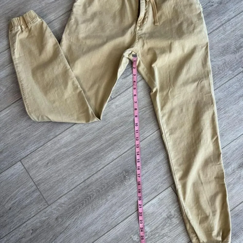 Quiksilver Men's Yellow and Tan Trousers